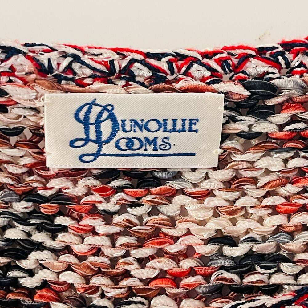 Dunollie Looms Multi-Color Knit Button Cardigan - Picture 7 of 9